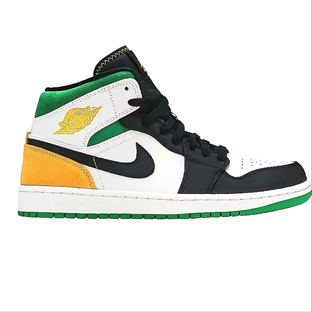 NWOB Nike AirJordan 1 Mid SE 'Oakland' Size 7.5(Men's) (8.5 Womens)